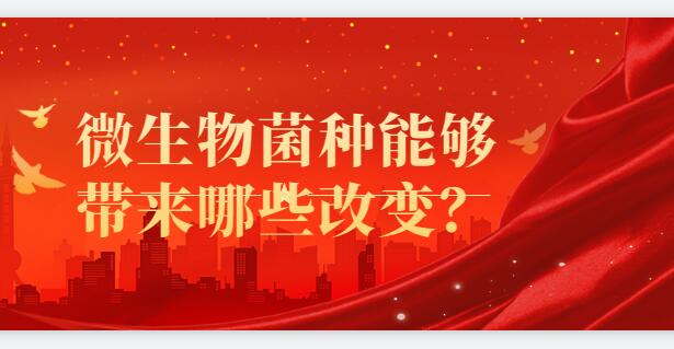 微生物菌種能夠帶來哪些改變？